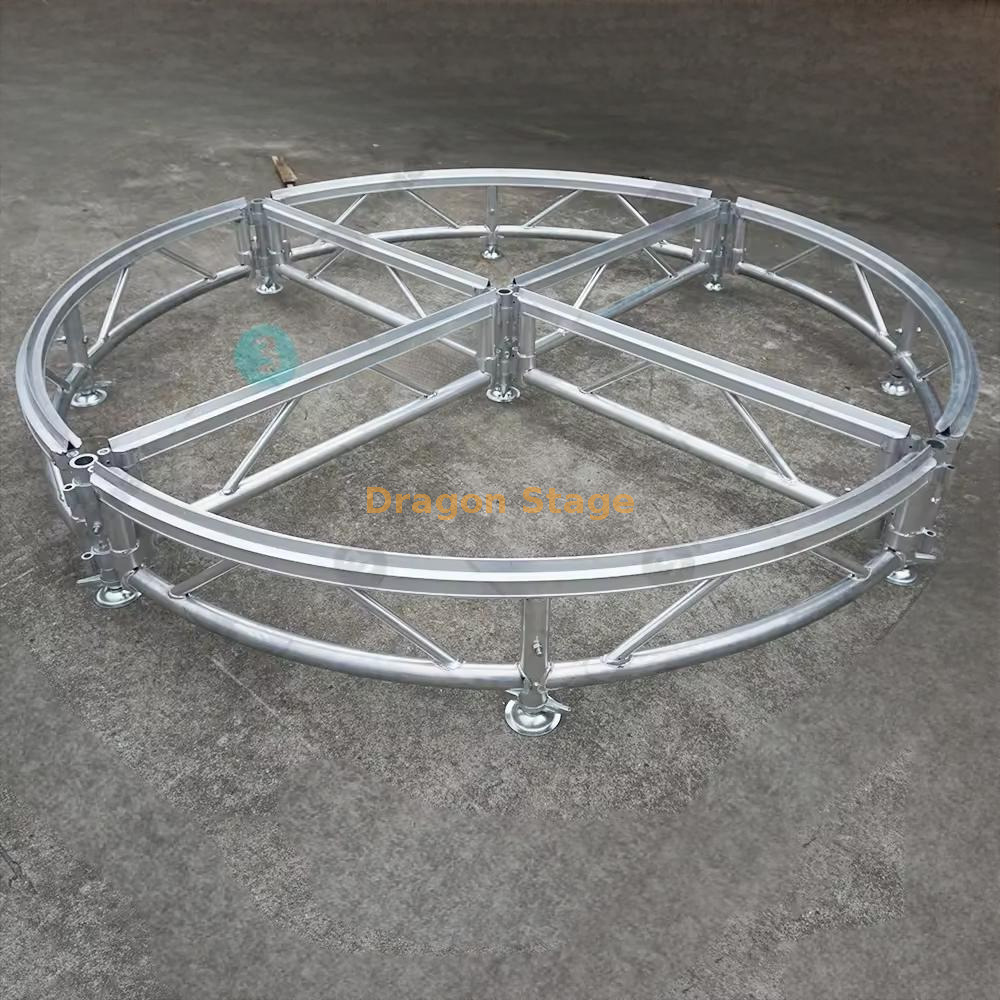 Diamter 2.5m Aluminum Wedding Round Circle Platform Диамтер 2,5 м алюминиевая свадебная платформа круга круга