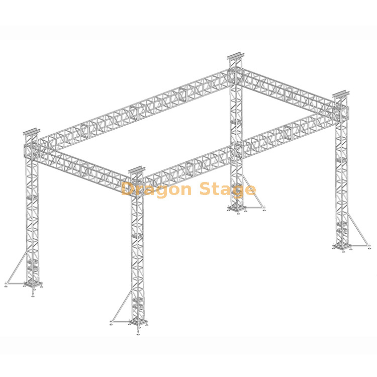 Outdoor Big Concert Truss System for Lightings 30x15x18m Наружная большая концертная ферменная система для освещения 30x15x18m
