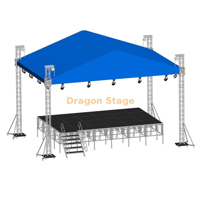 Standard Truss Roof System 8x7x6m Стандартная система фермы на крыше 8x7x6m