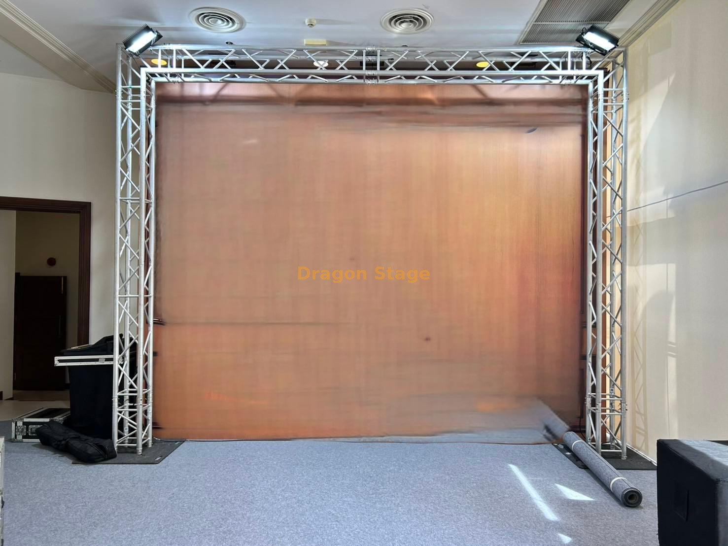 F34 Square Box Spigot Truss Goal Post F34 Square Box Pigot Turss Post