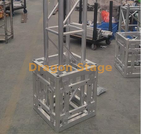 Factory Stage Truss Lifting System Aluminum Sleeve Block for Screw Truss 300mm 400mm 500x600mm 520x760mm 600x760mm Заводская сценическая система подъема фермы алюминиевая рукава для винтовой фермы 300 мм 400 мм 500x600 мм 520x760mm 600x760mm