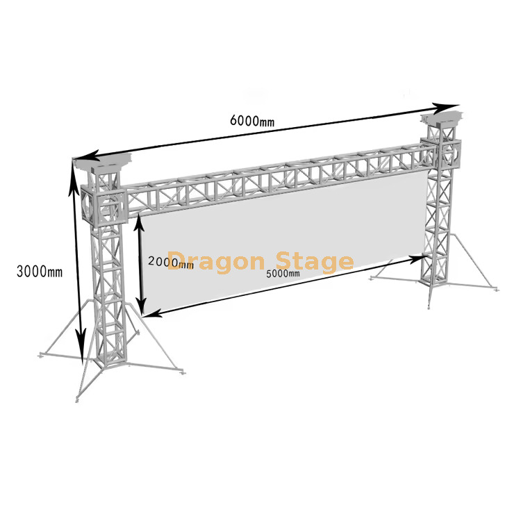 6x3m gentry truss system 6x3m Gentry Furms System