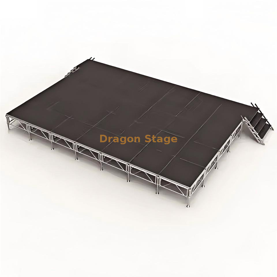 Park Aluminum Portable Square Stage 8.54x6.1m Портативный квадратный этап парка алюминия 8,54x6,1M