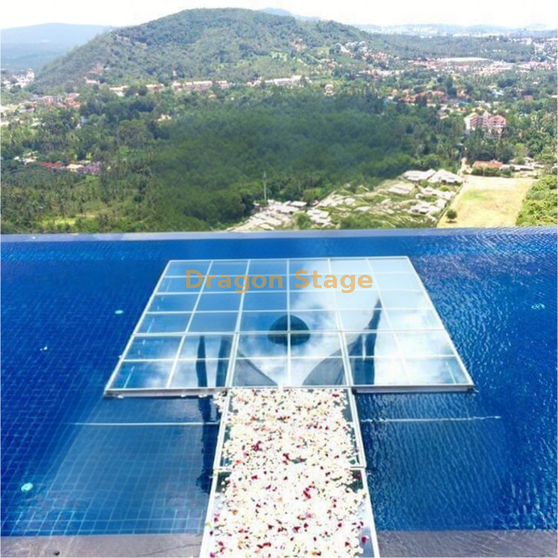 Plexiglass Pool Cover Dance Floor Stage 11 pieces Plexiglass Pool Cover Dance Floor Stage 11 штуки
