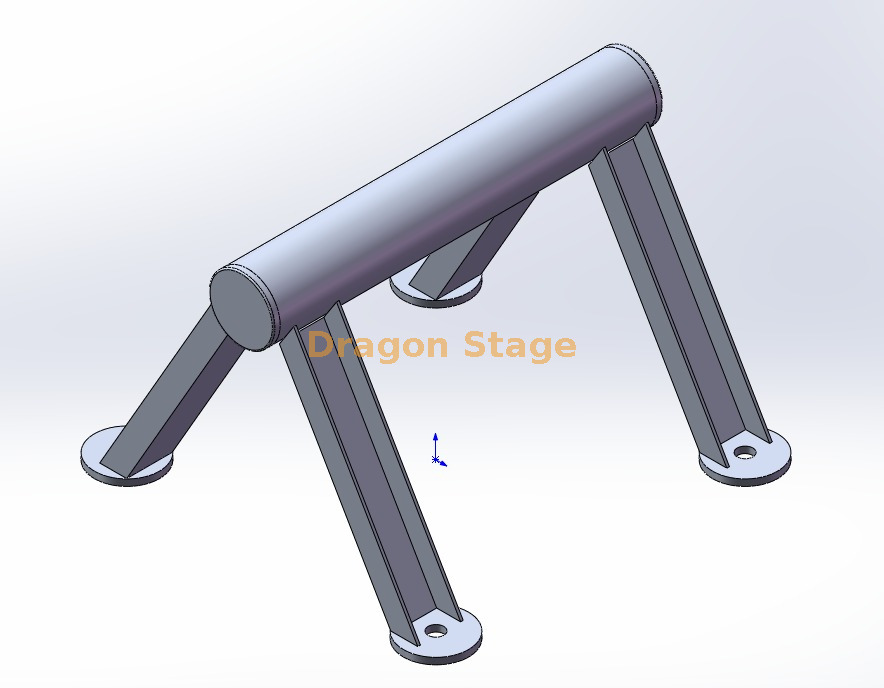 Totem Top Adapter for Stage Lighting dimensions (2) Размеры верхнего адаптера Totem для сценического освещения (2)