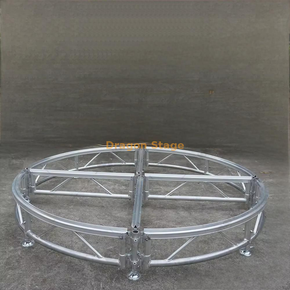Diamter 2.5m Wedding Round Circle Stage Platform Диамтер 2,5 млн. Свадебная круговая сценическая платформа