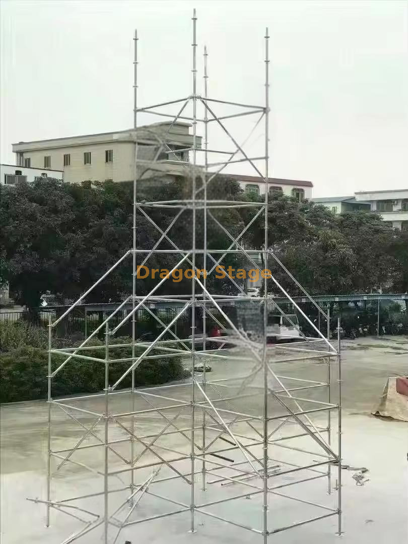 14m High Steel Front Sound Speaker Tower 14 -метровая башня с передним звуковой динамикой 14 м