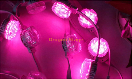 Водонепроницаемый IP68 светодиодный RGB Point Light 40D 