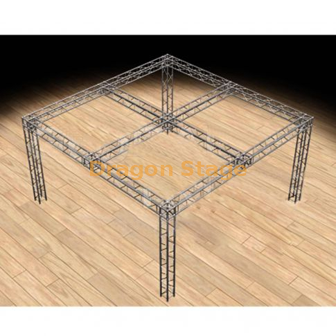 Глобальная ферма 20'x20 'Торговая выставочная стенда / выставочная система - модульная ферма F34 с универсальными углами блоков соединения и центральным крестом