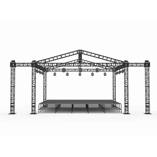 Легкая ферма концертной сцены 8x4x5 м