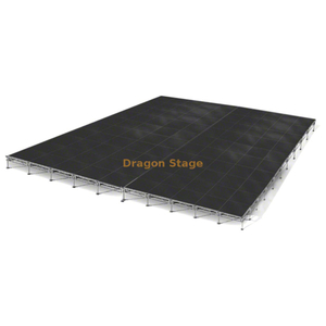 Модульная алюминиевая сценическая система 40x40 футов с регулируемыми ножками