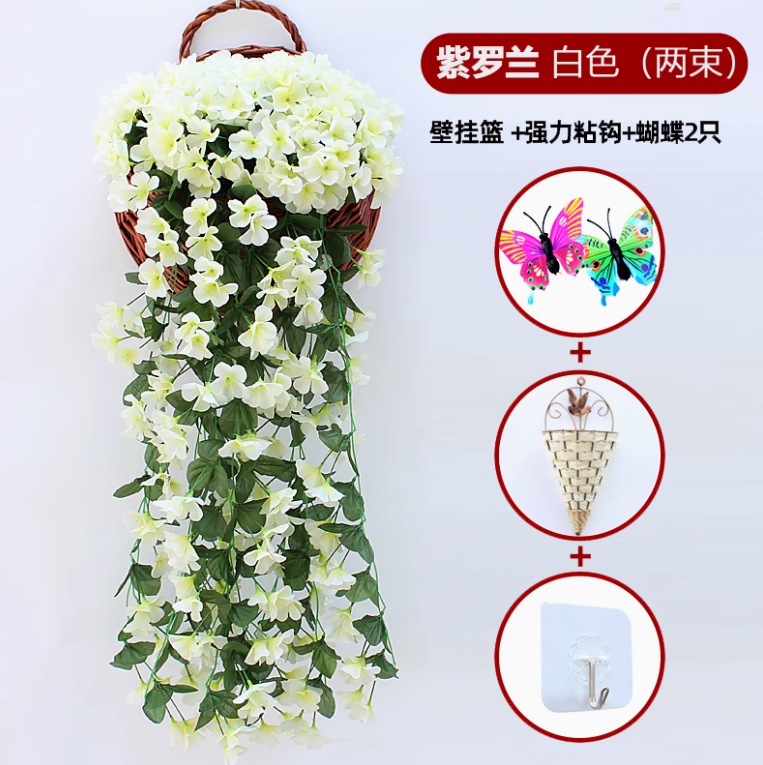 送挂篮 送挂篮 +2 蝴蝶+钩乳白色 2