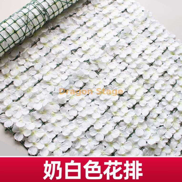 乳白色 奶白花排 （3 米 送绑丝 3 蝴蝶） 送绑丝 3