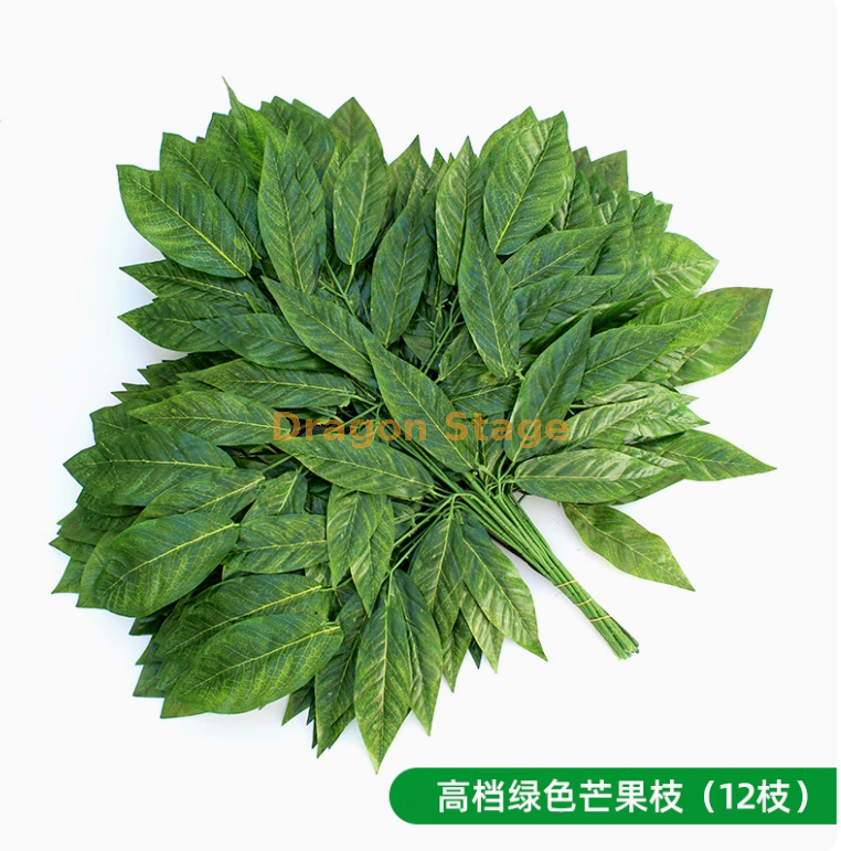 高档绿色芒果枝 (12 枝）