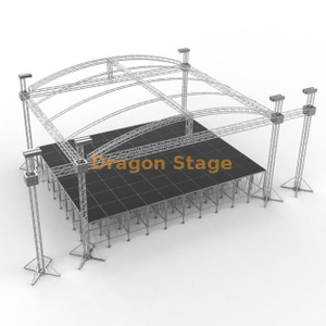 Кривая концерта Кривая крыша ферма 10x8x7m