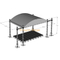 Кривая концерта Кривая крыша ферма 10x8x7m