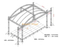Arch Stage Roof Fence System 15x8x9m