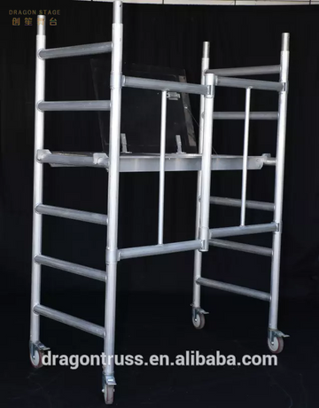 Шаг мобильная башня складываемые леса