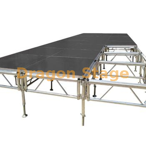 4x4 Алюминиевый регулируемый ковер подиумный хор королевская приличная свадебная платформа 17.08x4,88M