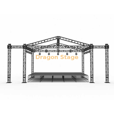 Концертный динамик крыша сцены фермы 6x6x6m