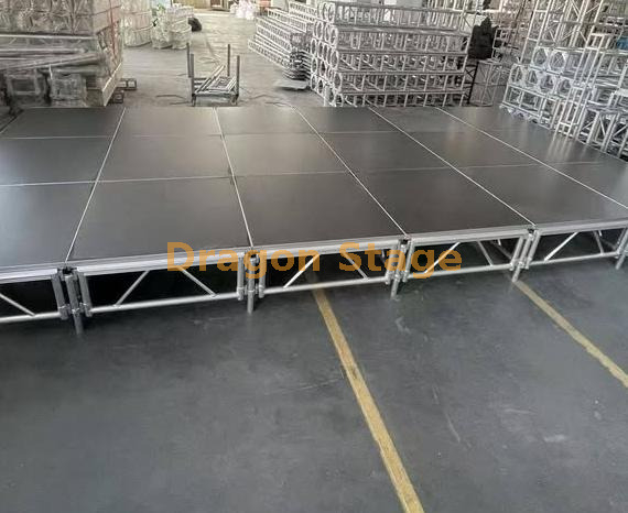 Платформа алюминиевой модульной концертной стадии 7,32x3,66 м (24x12ft)