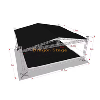 Пользовательская концертная крыша сцены 13x13x6m