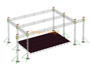 Индийское мероприятие на открытом воздухе Lighitng Truss 80x80x40ft