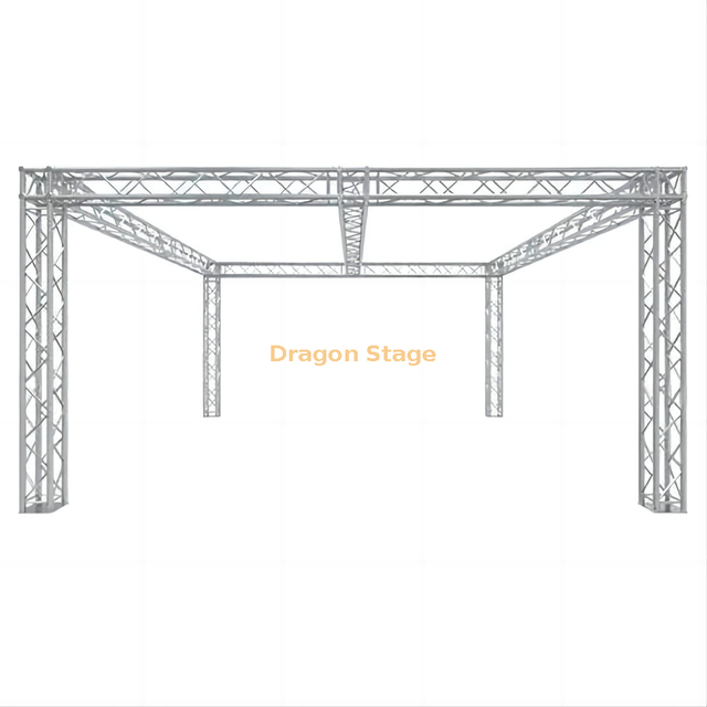 Глобальная ферма 20'x20 'Торговая выставка / выставочная система - модульная ферма F34 с универсальными углами блоков соединения и центральным лучом