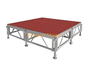 Концертное событие 4*4ft Skid Presect Presect Plywood Portable Platform 17.08x7.32m
