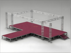 Алюминиевый квадратный болт Транс 300 мм для концертной стадии 8x5x3m