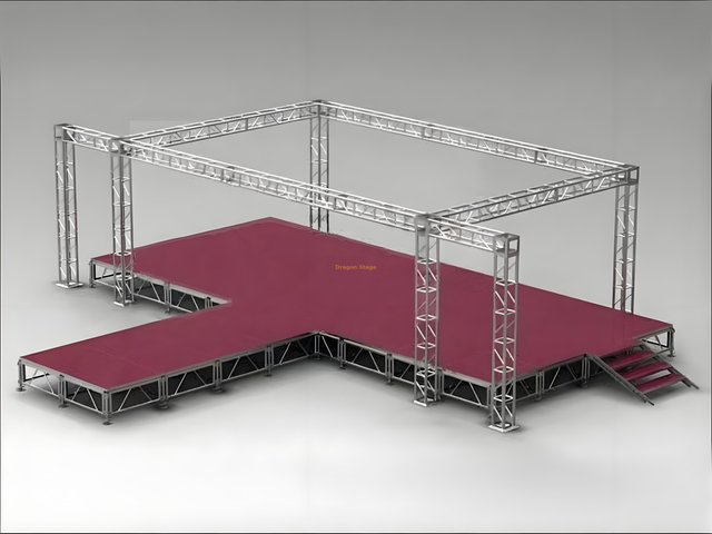 Алюминиевый квадратный болт Транс 300 мм для концертной стадии 8x5x3m