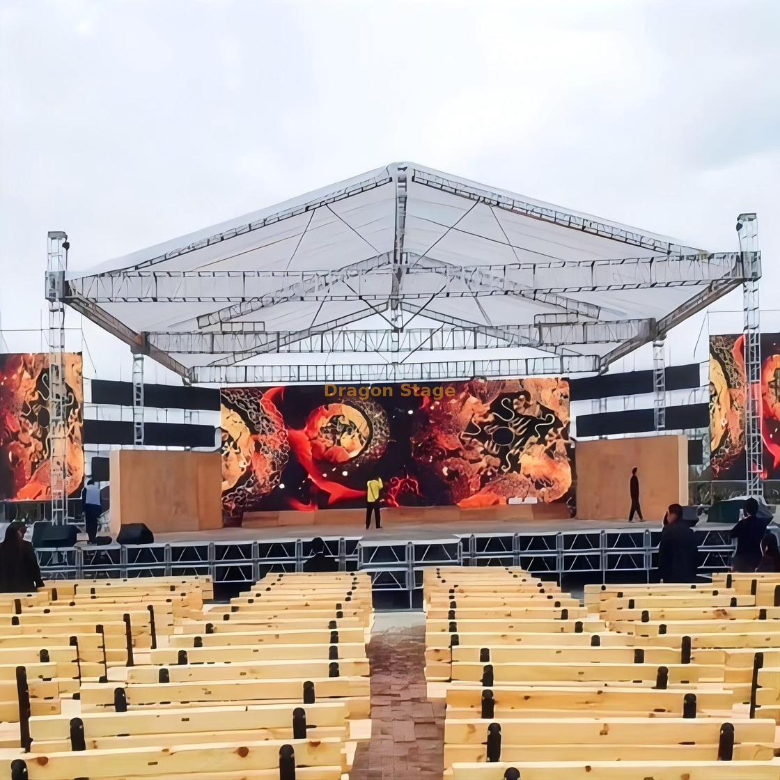 18x18x10M Концертная крыша на открытом воздухе