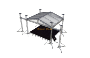 Алюминиевый пользовательский портативный концертный звуковой ферма 8x7x7m