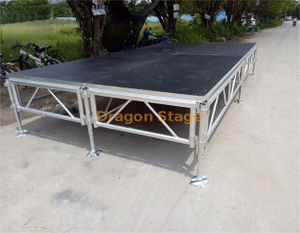 Пользовательский квадратный современный церковный этап 7.32x6.1m