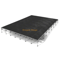 На открытом воздухе платформа 9.76x8.54m этапа события концерта свадьбы портативная