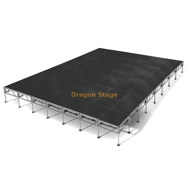 На открытом воздухе платформа 9.76x8.54m этапа события концерта свадьбы портативная