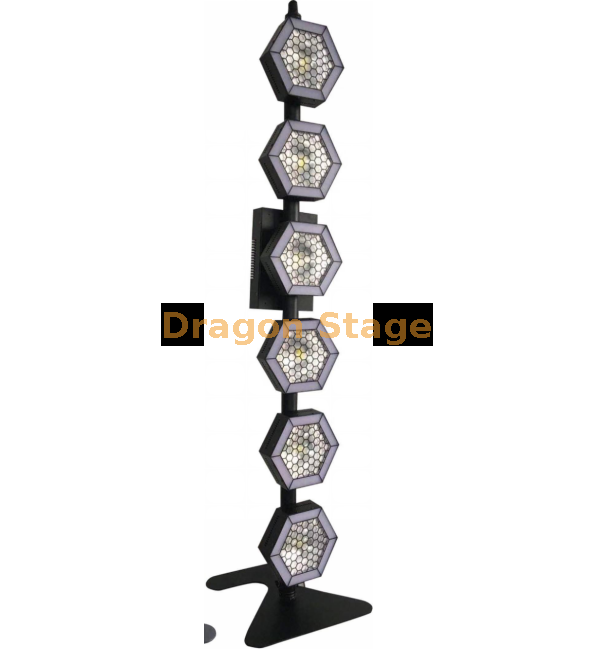 6 линейных шестиугольных светодиодных пиксельных фонарей