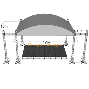 Все погода изогнутая ферма на открытом воздухе 12x10x6m