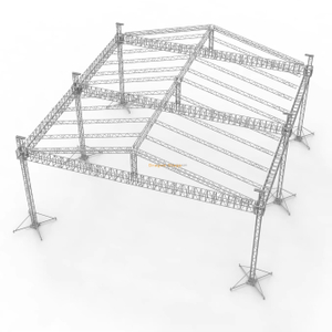 Алюминиевая большая ферма 18кс12кс10м освещения церкви музыкального события концерта аудио квадратная