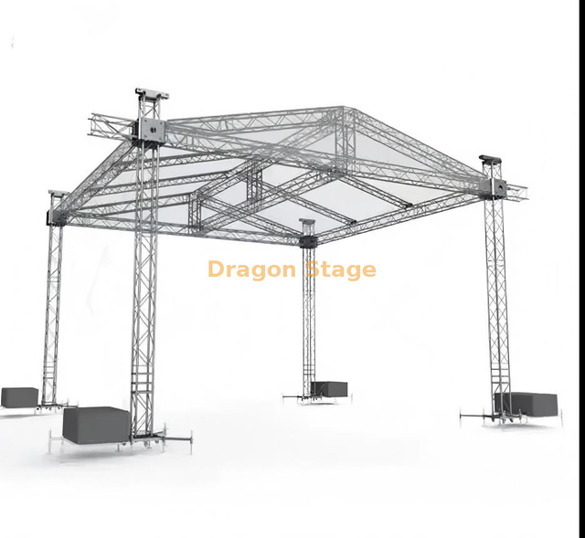 Алюминиевые динамики Подвесная ферменная кровельная система 8x6x6