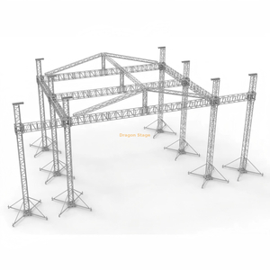 Этап привел видео- стену и линейный этап 18кс16кс14м крыши концерта массива