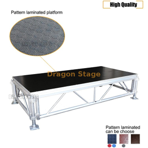 Платформа этапа события свадьбы алюминиевого сплава регулируемая для на открытом воздухе 11кс10м