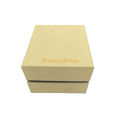 Custom Custom Clear Clear Presentation Оригинальная большая упаковка подарок для ручной работы Eco Recycled Kraft Shipping Lapping Laper Box для наблюдения