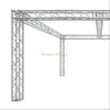 Глобальная ферма 20'x20 'Торговая выставка / выставочная система - модульная ферма F34 с универсальными углами блоков соединения и центральным лучом