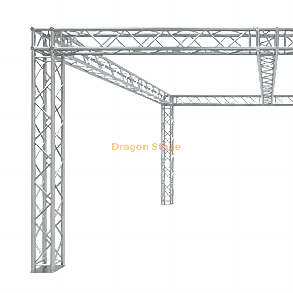 Глобальная ферма 20'x20 'Торговая выставка / выставочная система - модульная ферма F34 с универсальными углами блоков соединения и центральным лучом