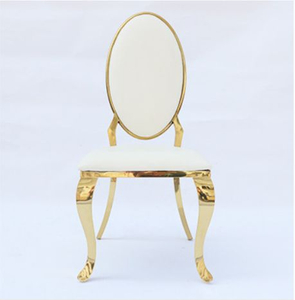 Стул с гусиным яйцом из нержавеющей стали, стул с металлической спинкой для банкета в отеле, свадьба, свадьба, обеденный стул для гостиной