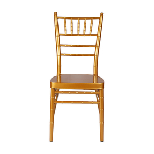 Металлический отель ресторан бамбук стул ресторан банкетный стул на открытый газон свадебный замок стул тема свадебного кресла