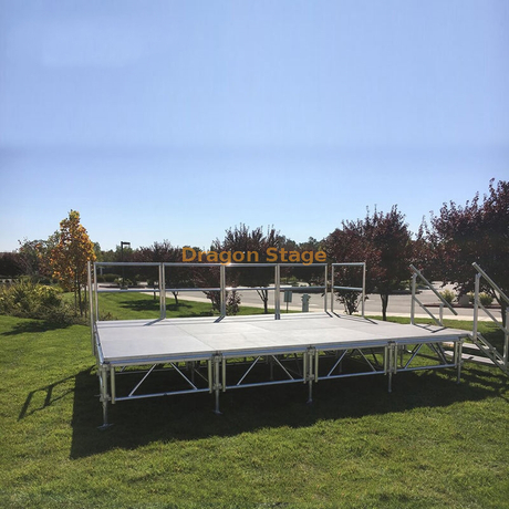 Алюминиевый портативный подиум 22x10m для оборудования для концертной сцены