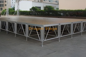 Портативный квадратный этап парка алюминия 15,86x9,76M