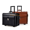 Black PU Event Travel Rolling Case с комбинированными замками